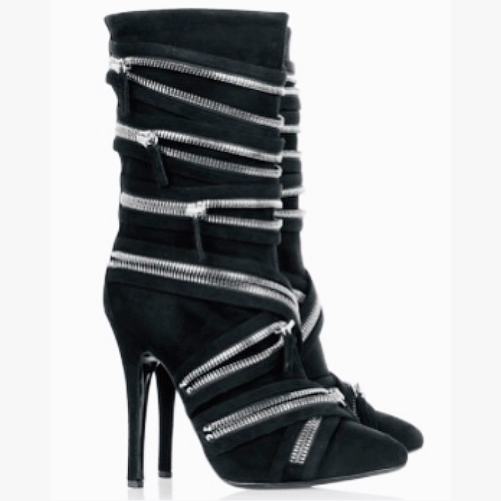 Suede Balmain shoes! Worn 1x!!!!